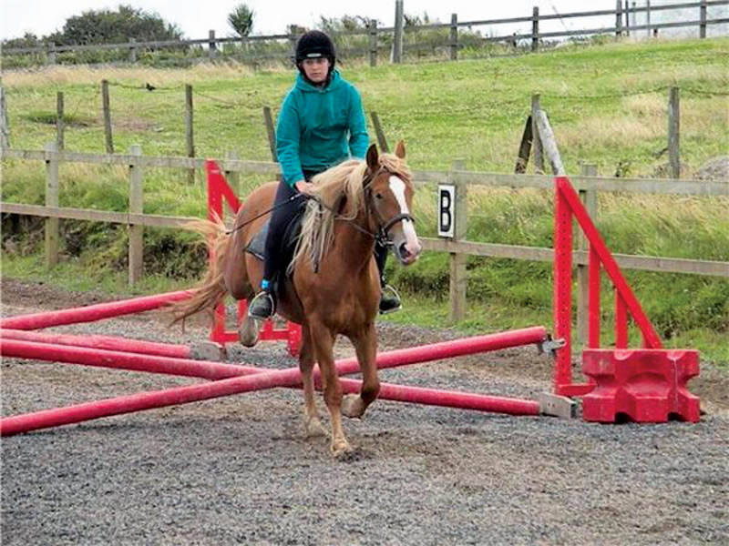 Jumping-a-red-fence
